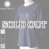 画像: ラフィー天竺"SIMPLE"プリントポケット付きクルーネックT【MADE IN JAPAN】『日本製』/ Upscape Audience