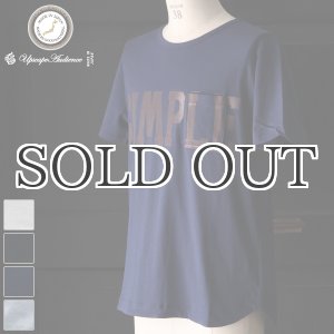画像: ラフィー天竺"SIMPLE"プリントポケット付きクルーネックT【MADE IN JAPAN】『日本製』/ Upscape Audience