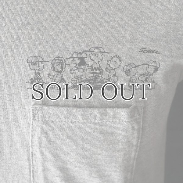画像6: Old Snoopy "Schulz-Comic" 7.1oz米綿丸胴オールドプリントクルーネックポケットT / Audience (6)