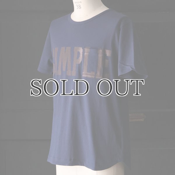画像3: ラフィー天竺"SIMPLE"プリントポケット付きクルーネックT【MADE IN JAPAN】『日本製』/ Upscape Audience (3)
