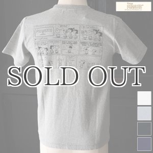 画像: Old Snoopy "Schulz-Comic" 7.1oz米綿丸胴オールドプリントクルーネックポケットT / Audience