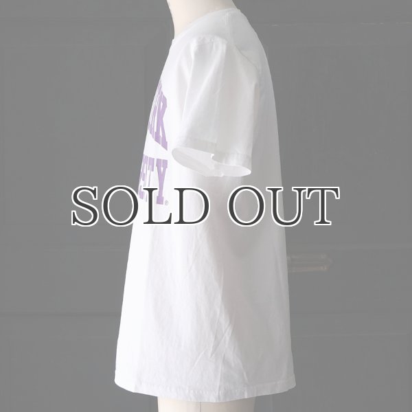 画像4: NEW YORK UNIVERSITY"NEW YORK UNIVERSITY"C/N S/S 6.6oz オールドプリントT / Audience (4)