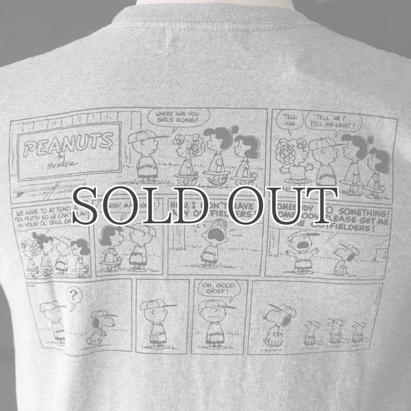 画像7: Old Snoopy "Schulz-Comic" 7.1oz米綿丸胴オールドプリントクルーネックポケットT / Audience (7)
