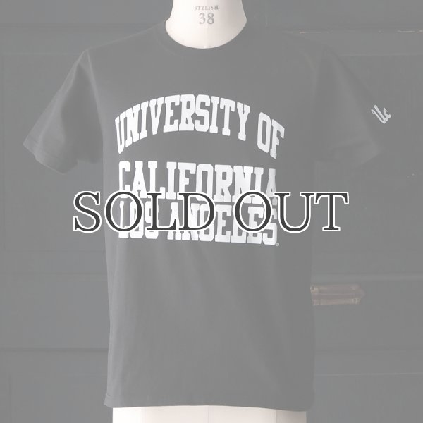 画像2: UCLA"UNIVERSITY CALIFORNIA LOS ANGELES"C/N S/S 6.6oz オールドプリントT / Audience (2)