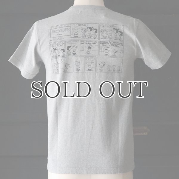 画像5: Old Snoopy "Schulz-Comic" 7.1oz米綿丸胴オールドプリントクルーネックポケットT / Audience (5)