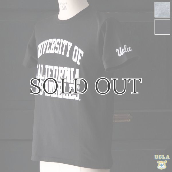 画像1: UCLA"UNIVERSITY CALIFORNIA LOS ANGELES"C/N S/S 6.6oz オールドプリントT / Audience (1)
