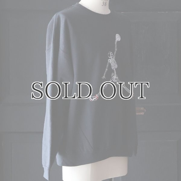 画像9: THRIFTY LOOK スリフティールック(tl24f010) / JUMP SKULL  裏起毛 クルーネック スウェット (9)