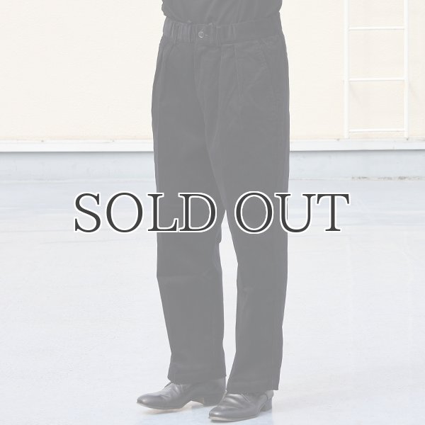 画像5: 14W（ウェール）コットン コーデュロイ 2タック イージー ワイドパンツ【MADE IN JAPAN】『日本製』【送料無料】/ Upscape Audience (5)