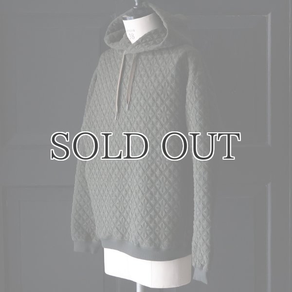 画像17: 「尾州」コットンキルト プルオーバー パーカー【MADE IN JAPAN】『日本製』【送料無料】 / Upscape Audience (17)