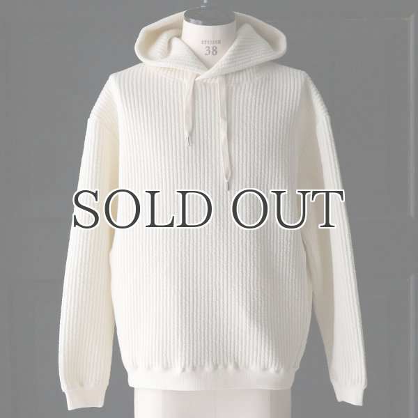 画像18: 「尾州」コットンキルト プルオーバー パーカー【MADE IN JAPAN】『日本製』【送料無料】 / Upscape Audience (18)