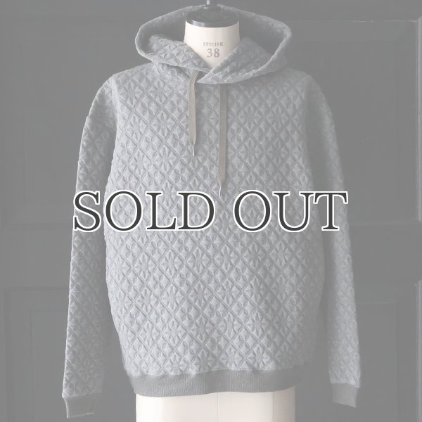 画像14: 「尾州」コットンキルト プルオーバー パーカー【MADE IN JAPAN】『日本製』【送料無料】 / Upscape Audience (14)