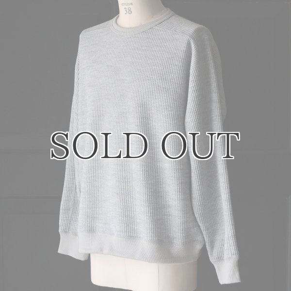 画像19: ウールビッグワッフル クルーネック ニットソー【MADE IN JAPAN】『日本製』 / Upscape Audience (19)