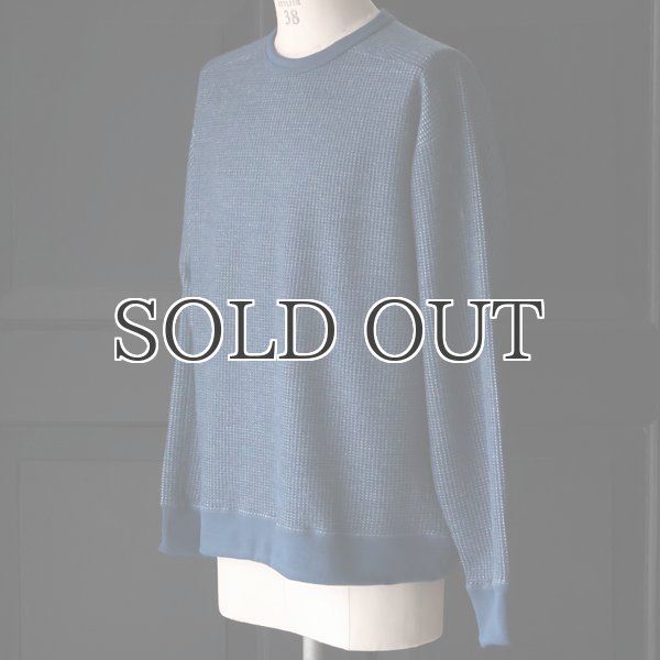 画像25: ウールビッグワッフル クルーネック ニットソー【MADE IN JAPAN】『日本製』 / Upscape Audience (25)