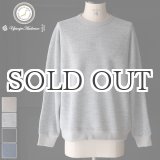 画像: ウールビッグワッフル クルーネック ニットソー【MADE IN JAPAN】『日本製』 / Upscape Audience