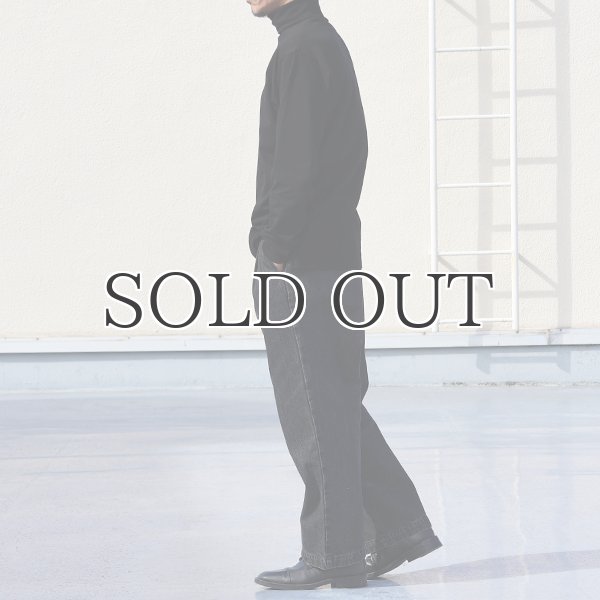 画像8: 10オンス デニム 2タック イージー ワイドパンツ【送料無料】/ Audience (8)