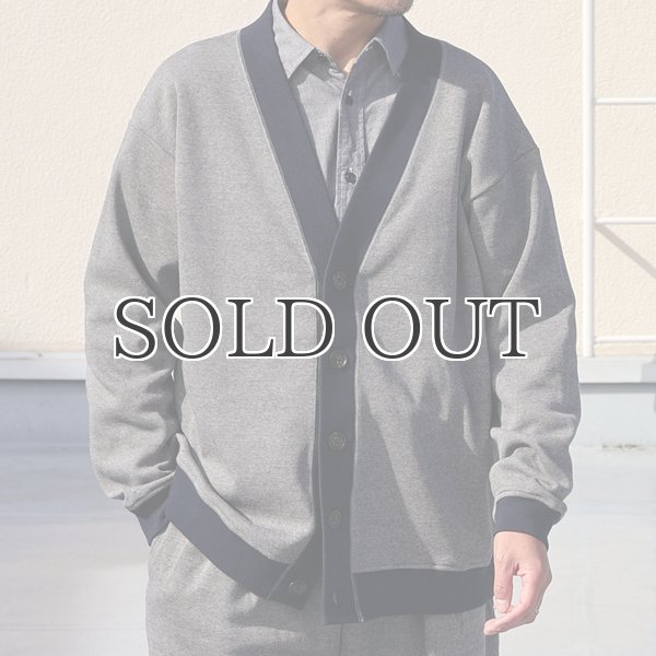 画像3: ボンバーヒート ツィード Vネック カーディガン【MADE IN JAPAN】『日本製』 / Upscape Audience (3)