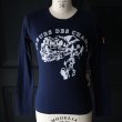 画像7: Dead Stock / TILT フルール・デ・シャン プリント ロングスリーブ TEE (7)