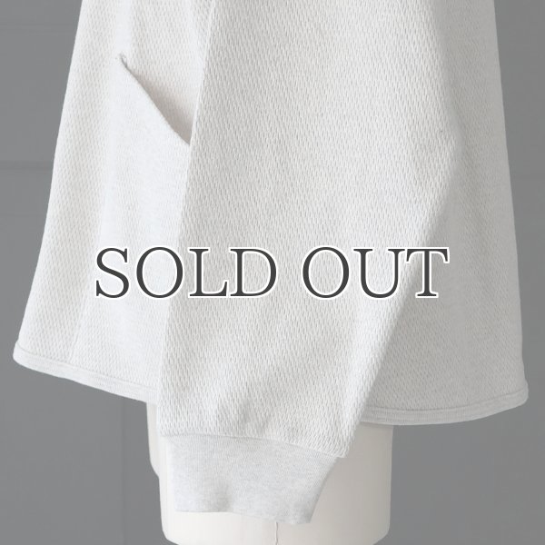 画像12: 「和歌山」 空紡糸(オープンエンド) ハニカムニット (9オンス) ノーカラー ARMY カーディガン【MADE IN JAPAN】『日本製』 / Upscape Audience (12)