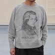 画像2: 19/7吊編裏毛 Wolfgangプリント ラグランスウェット【MADE IN TOKYO】『東京製』/ Upscape Audience  (2)