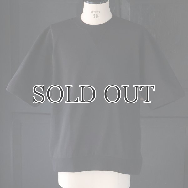 画像7: VORTEX 8オンス (MVS天竺) スウェットライク Vガゼット クルーネック ハーフスリーブ バルーン Tシャツ【MADE IN JAPAN】『日本製』/ Upscape Audience (7)