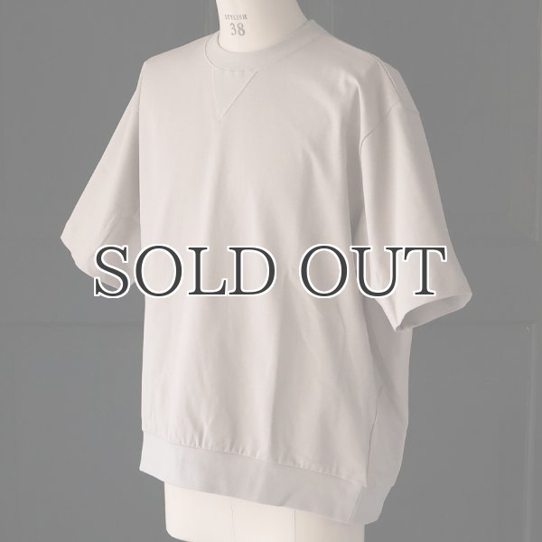 画像14: VORTEX 8オンス (MVS天竺) スウェットライク Vガゼット クルーネック ハーフスリーブ バルーン Tシャツ【MADE IN JAPAN】『日本製』/ Upscape Audience (14)