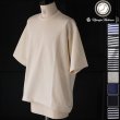 画像1: Basque 10オンス ( バスク天竺 ) フレンチ ボーダー クルーネック ハーフスリーブ バルーンTシャツ【MADE IN JAPAN】『日本製』/ Upscape Audience (1)