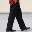 画像5: 「遠州」綿ナイロン高密度ギャバ 2タック ワイド イージーパンツ【MADE IN JAPAN】『日本製』【送料無料】/ Upscape Audience (5)