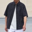 画像8: 日本製 ワンウォッシュ ボタンダウン 半袖 テーパードシャツ【MADE IN JAPAN】『日本製』/ Upscape Audience (8)