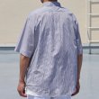 画像7: 日本製 ワンウォッシュ ボタンダウン 半袖 テーパードシャツ【MADE IN JAPAN】『日本製』/ Upscape Audience (7)