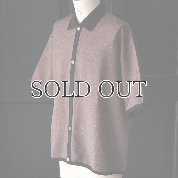 画像5: NaturemierTM(ナチュレミア)TECH リネンライクメランジツイル ハーフスリーブ ポロ カーディガン【MADE IN JAPAN】『日本製』/ Upscape Audience (5)