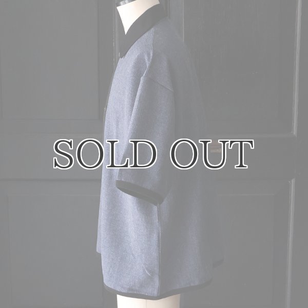 画像10: NaturemierTM(ナチュレミア)TECH リネンライクメランジツイル ハーフスリーブ ポロ カーディガン【MADE IN JAPAN】『日本製』/ Upscape Audience (10)