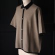 画像3: NaturemierTM(ナチュレミア)TECH リネンライクメランジツイル ハーフスリーブ ポロ カーディガン【MADE IN JAPAN】『日本製』/ Upscape Audience (3)