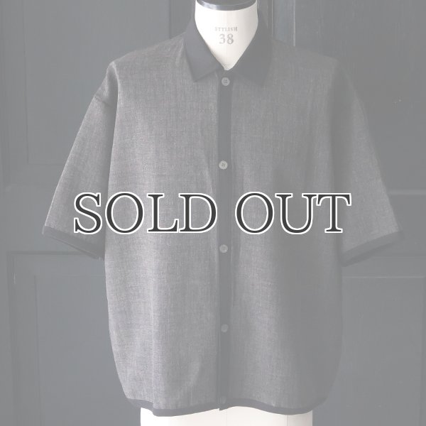 画像6: NaturemierTM(ナチュレミア)TECH リネンライクメランジツイル ハーフスリーブ ポロ カーディガン【MADE IN JAPAN】『日本製』/ Upscape Audience (6)