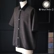 画像1: NaturemierTM(ナチュレミア)TECH リネンライクメランジツイル ハーフスリーブ ポロ カーディガン【MADE IN JAPAN】『日本製』/ Upscape Audience (1)