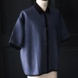 画像12: NaturemierTM(ナチュレミア)TECH リネンライクメランジツイル ハーフスリーブ ポロ カーディガン【MADE IN JAPAN】『日本製』/ Upscape Audience (12)