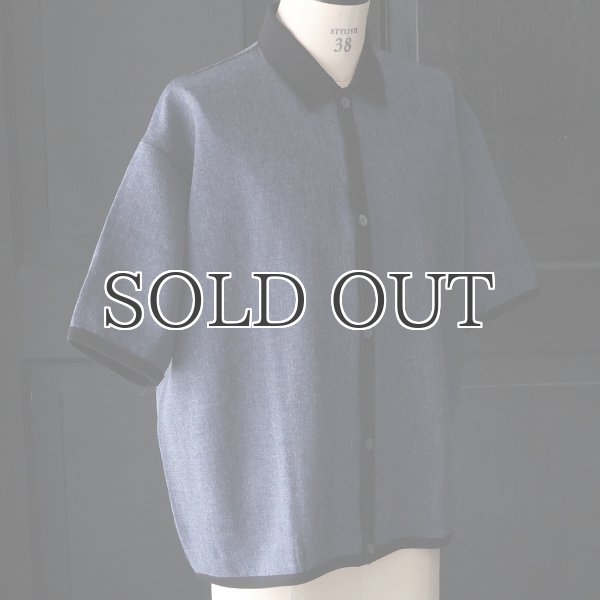 画像12: NaturemierTM(ナチュレミア)TECH リネンライクメランジツイル ハーフスリーブ ポロ カーディガン【MADE IN JAPAN】『日本製』/ Upscape Audience (12)