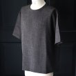 画像9: NaturemierTM(ナチュレミア)TECH リネンライク メランジツイル クルーネック ハーフスリーブシャツ【MADE IN JAPAN】『日本製』/ Upscape Audience (9)