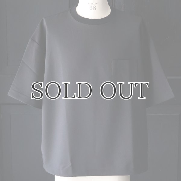 画像6: Naturemier TM (ナチュレミア) TECH リネンライク トロワッシャー ドローコードバルーン クルーネック ハーフスリーブシャツ【MADE IN JAPAN】『日本製』/ Upscape Audience (6)