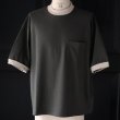 画像13: VORTEX 8オンス(MVS天竺) 胸ポケ付 ハーフスリーブ リンガーTシャツ【MADE IN JAPAN】『日本製』/ Upscape Audience (13)