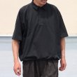 画像2: ピグメント 米綿 (USAコットン) 16/-天竺 ( 8.45オンス) ハーフスリーブ ドローコード バルーン ポロシャツ / Audience (2)