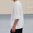 画像4: 「和歌山」ラフィー天竺 （5.5オンス）ガゼット クルーネック ハーフスリーブ スウェットライク バルーン Tシャツ【MADE IN JAPAN】『日本製』/ Upscape Audience (4)