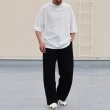 画像5: 「和歌山」ラフィー天竺 （5.5オンス）ガゼット クルーネック ハーフスリーブ スウェットライク バルーン Tシャツ【MADE IN JAPAN】『日本製』/ Upscape Audience (5)