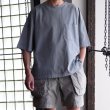 画像3: ピグメント 米綿（USAコットン）16/-天竺（8.45オンス）胸ポケ付き サイドスリット ボクシーAライン ビッグ Tシャツ / Audience (3)