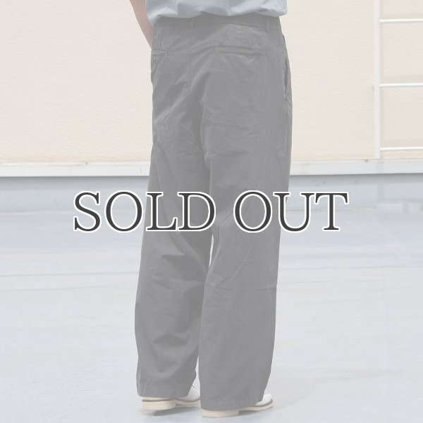 画像7: ピグメント 馬布 (ホースクロス) 2タック ワイド イージーパンツ /Audience (7)
