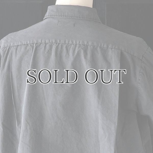 画像14: ピグメント 馬布 (ホースクロス) ドローコード バルーン オープンカラー ハーフスリーブシャツ / Audience (14)