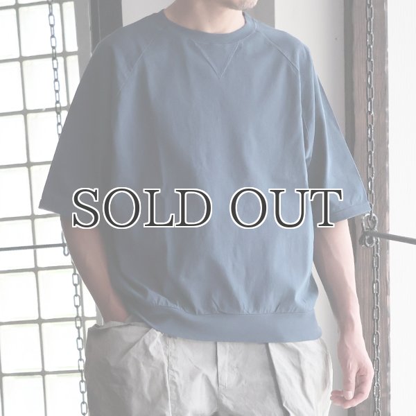 画像6: ピグメント 米綿 (USAコットン) 16/-天竺 ( 8.45オンス) ガゼットクルーネック ラグラン ハーフスリーブ バルーン Tシャツ / Audience (6)