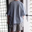 画像4: ピグメント 米綿（USAコットン）16/-天竺（8.45オンス）グラスポケ付き クルーネック ハーフスリーブ ボクシー Tシャツ / Audience (4)