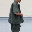 画像5: ピグメント 馬布 (ホースクロス) ドローコード バルーン オープンカラー ハーフスリーブシャツ / Audience (5)