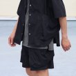 画像7: 綿ナイロンキャンバス サイドドローコード ビックポケット カーゴ イージーショーツ /Audience (7)