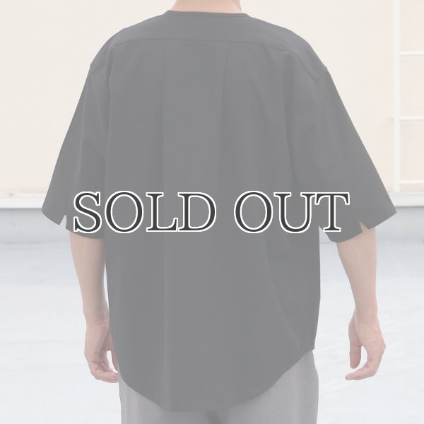 画像7: 綿麻ビンテージキャンバス スリーピング ヘンリー ハーフスリーブシャツ / Audience (7)